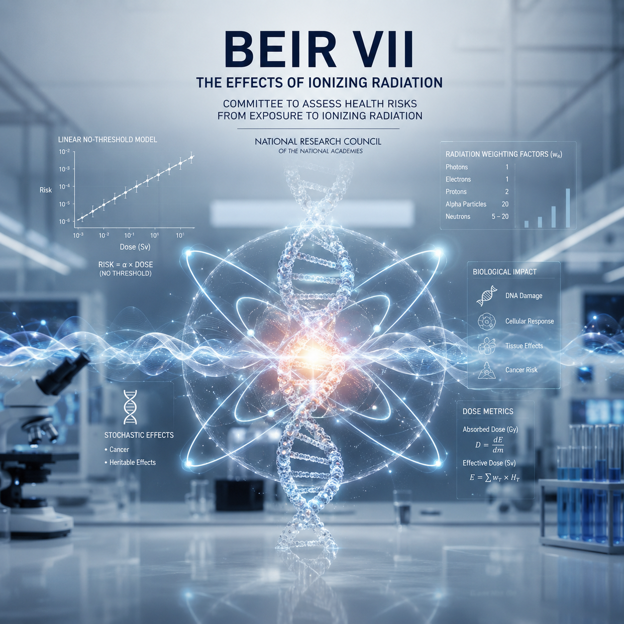 شرح کامل فایل BEIR VII و هدف آن